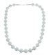 Native American Navajo Mother of Pearl Bead Sterling Silver Necklace AX124671